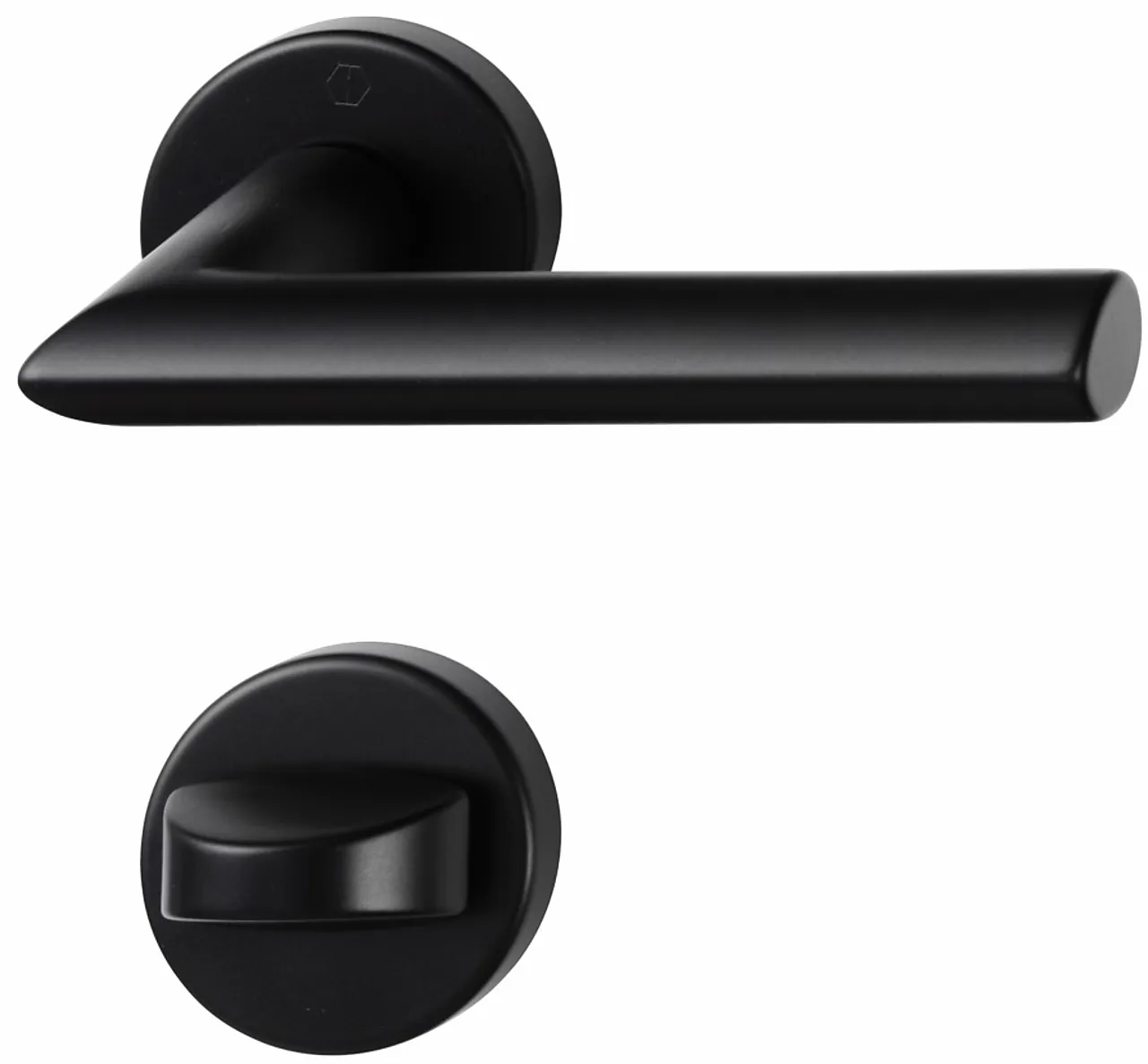 Vrider wc stocholm black matt dørvrider wc svart matt