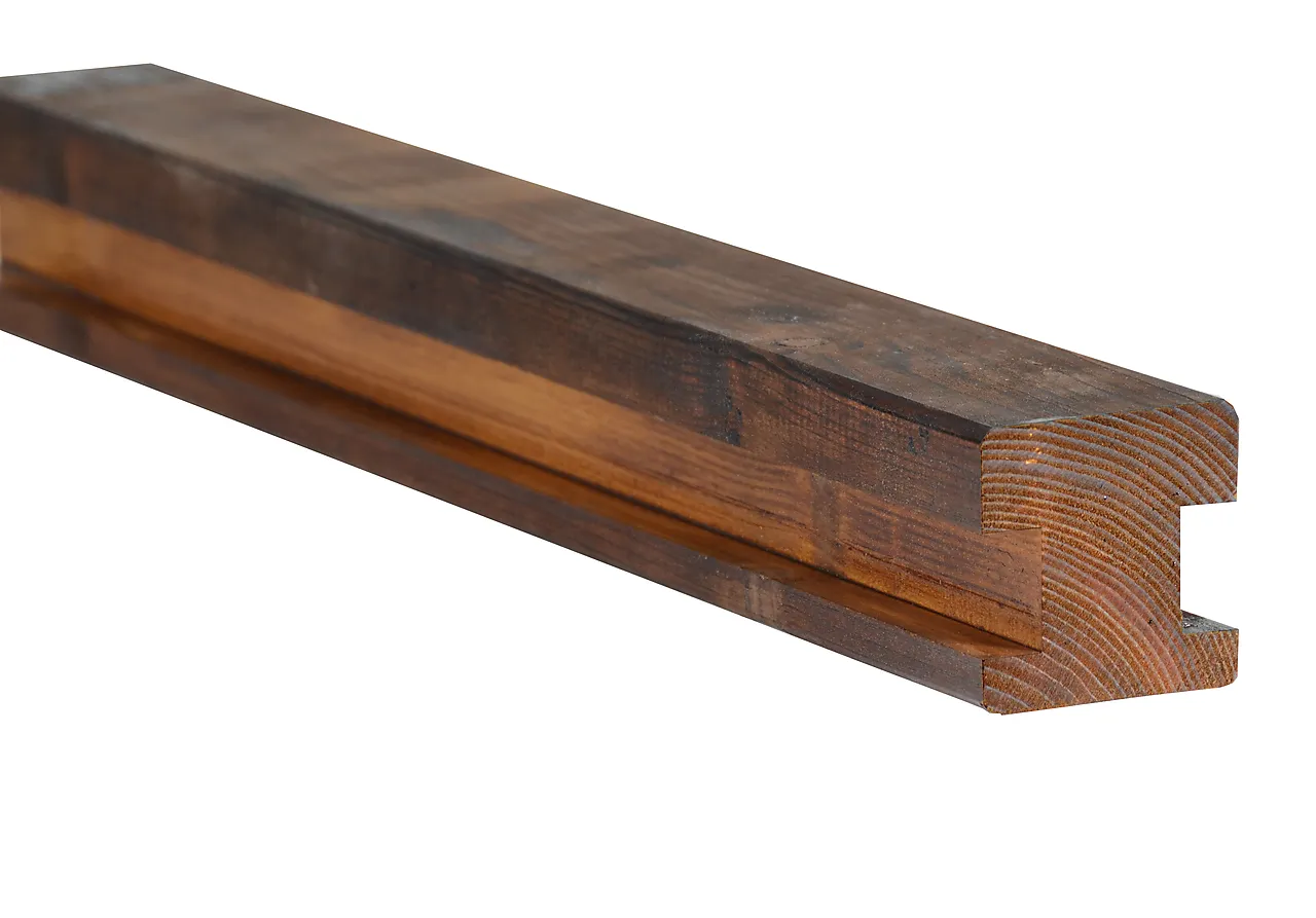 Multistolpe skjøt royalimpregnert brun furu 70x70x2000 mm Multistolpe skjøt royalimpregnert brun furu 70x70x2000 mm