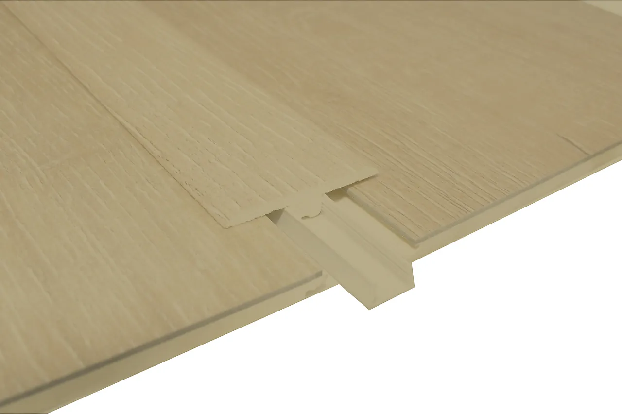 T-list til vinylgulv 8x45x2400 mm natur eik