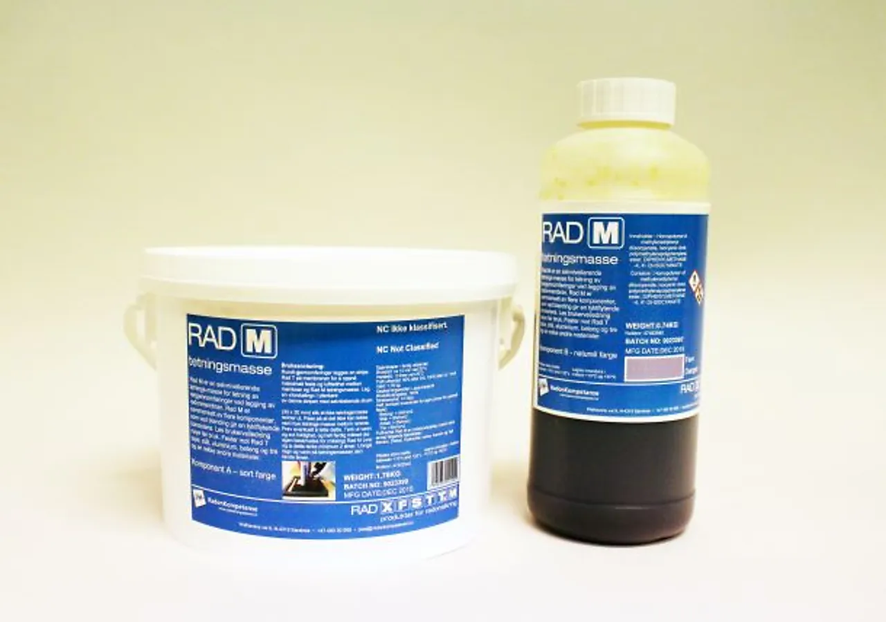 Rad M 2-komponent selvnivellerende tetningsmasse