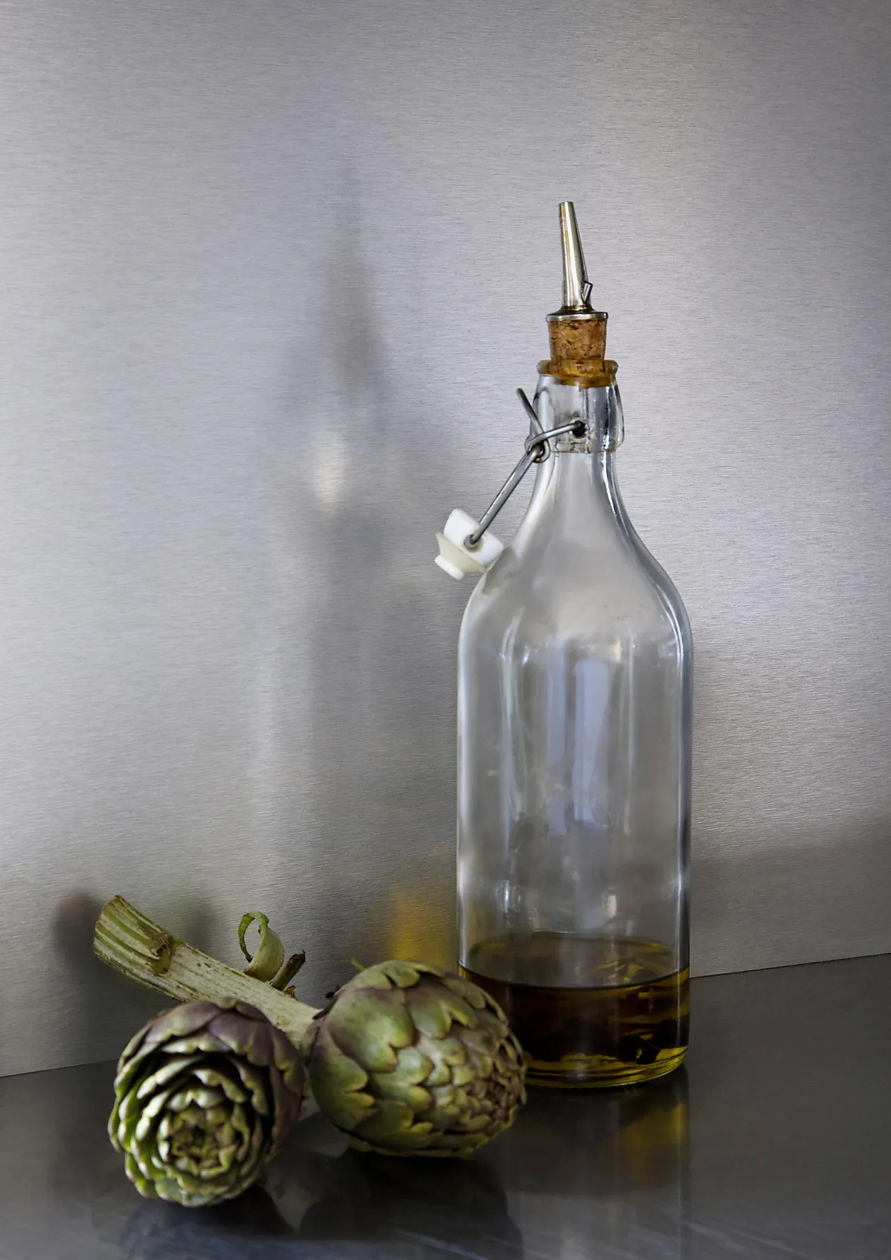 Kjøkkenplate 1940-7250 børstet aluminium 3x120x60 mm null - null - 2 - Miniatyr