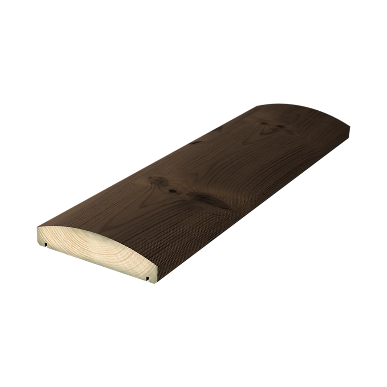 Furu 34x145x5100 altanr rund r brun rund royal