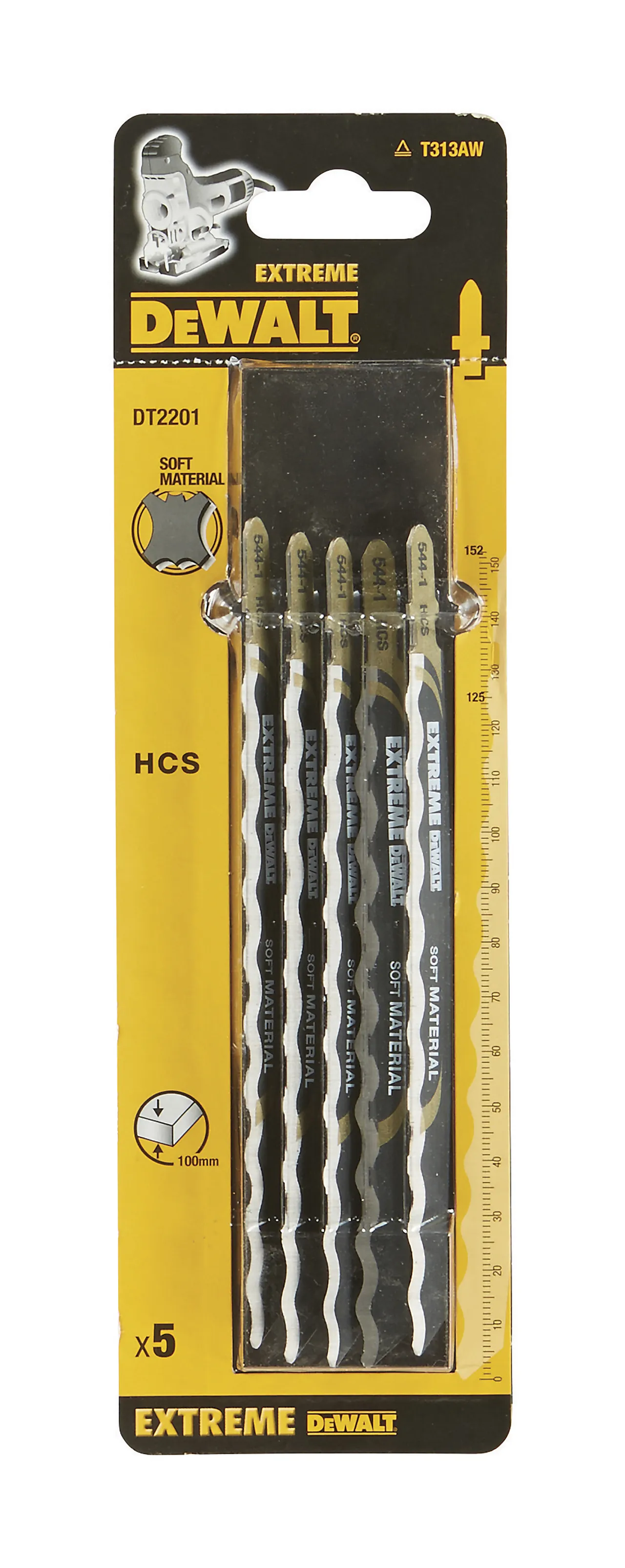 DEWALT Stikksagblad 100mm DEWALT Stikksagblad 100mm