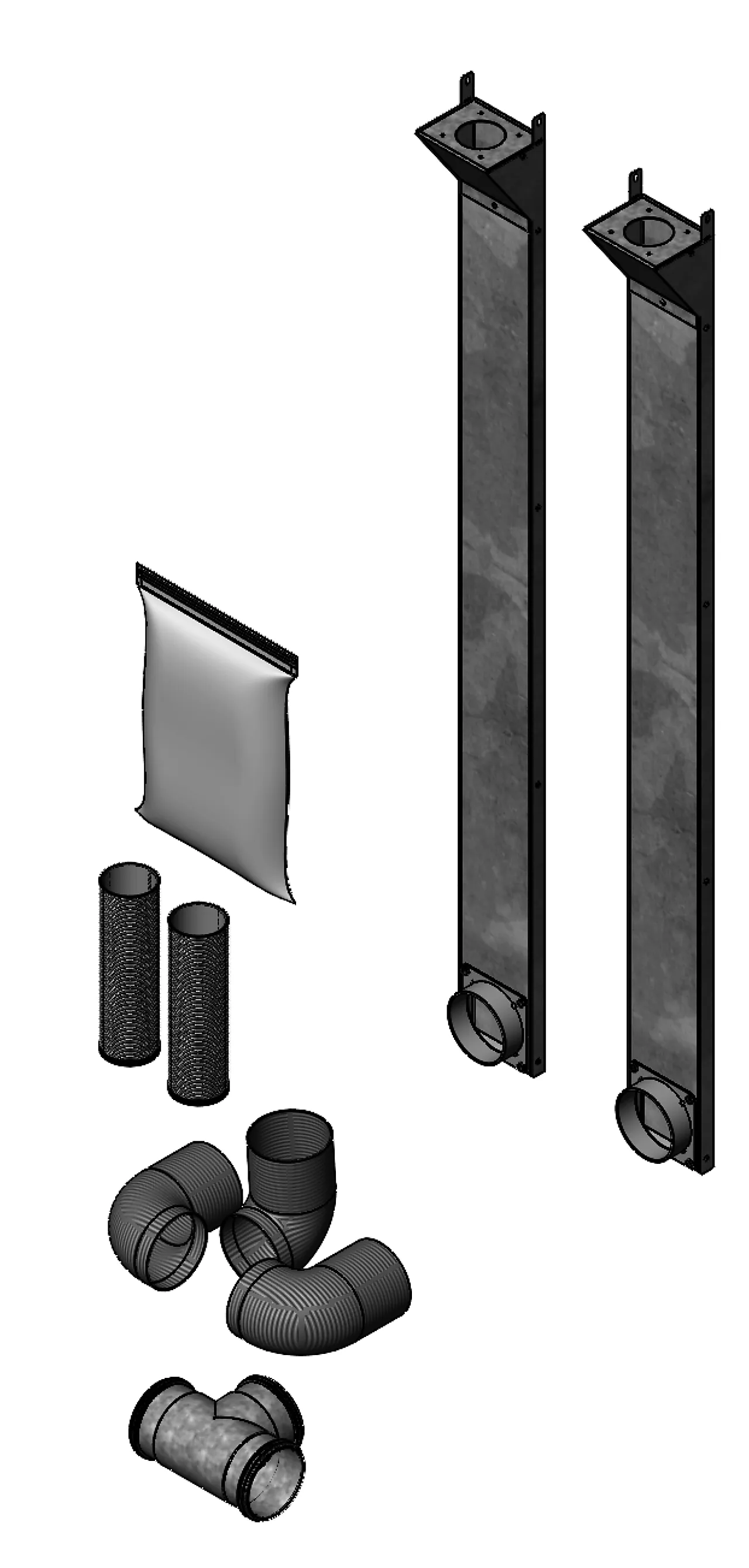 Tilluftsystem q24 (2 uttak)