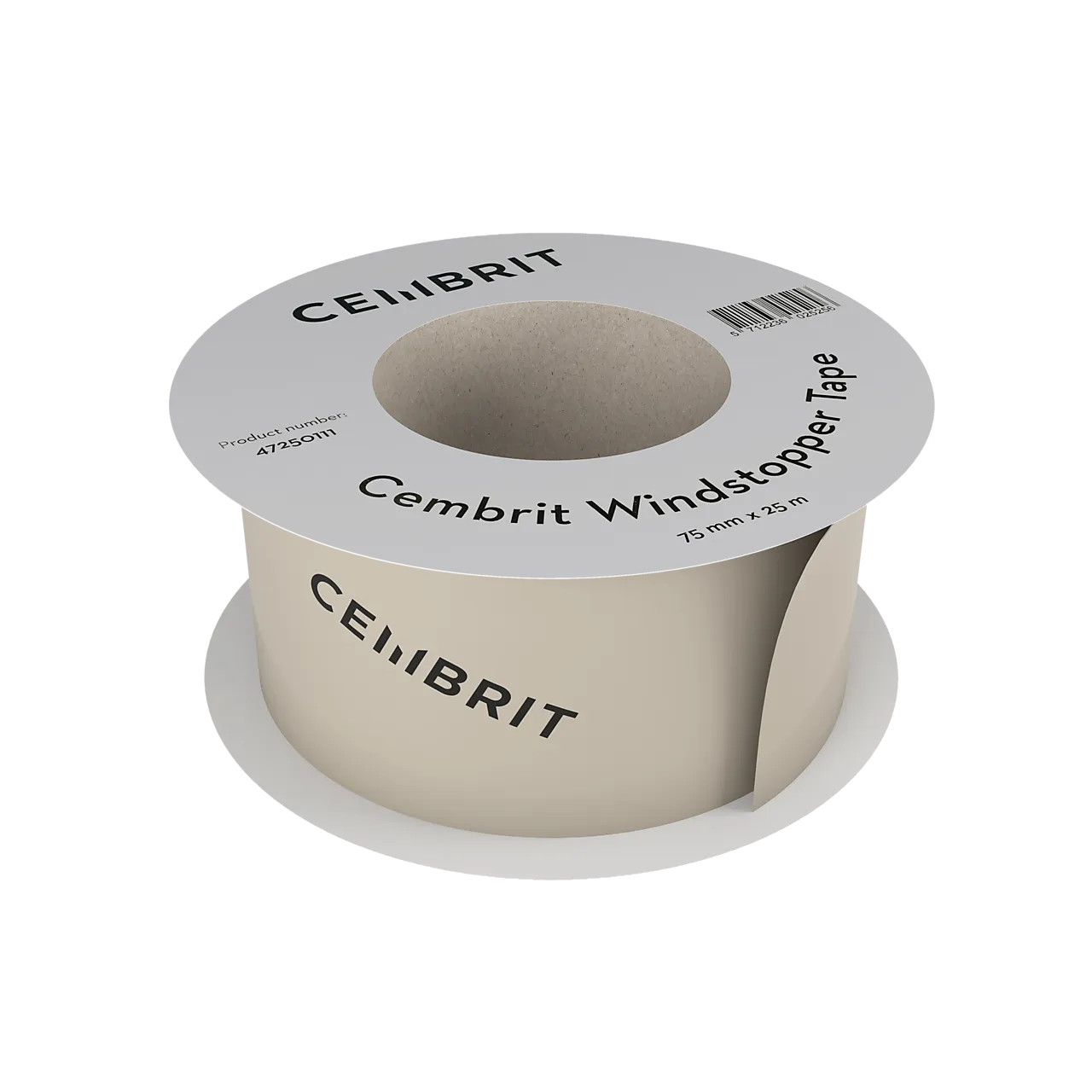 Tape windstopper 75mmx25m