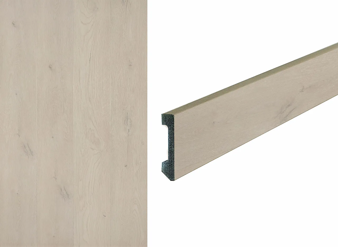 Gulvlist vinyl 17 stk 2400X13X58 mm Desert