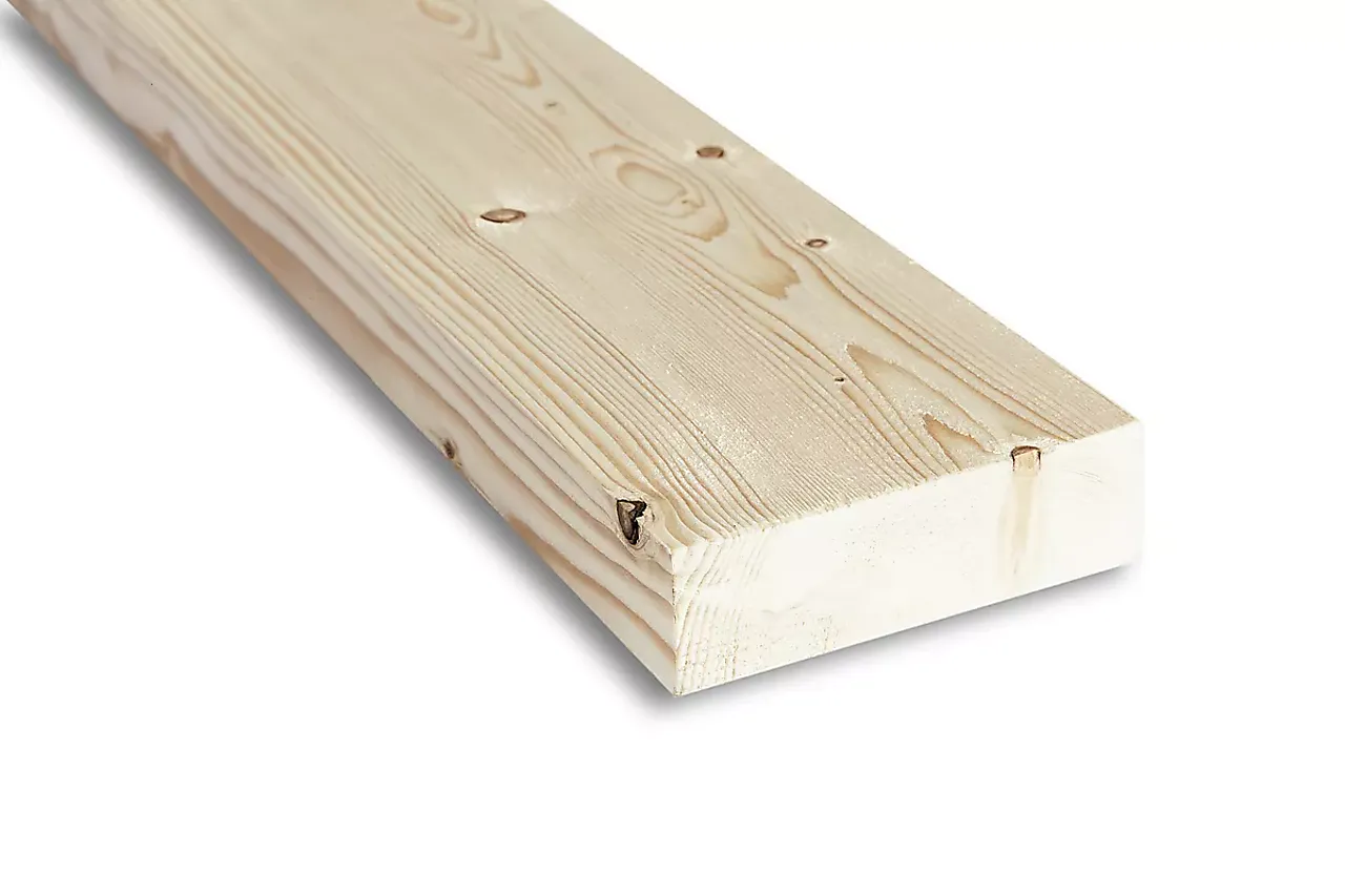 Justert forskaling gran/furu 23x198 mm