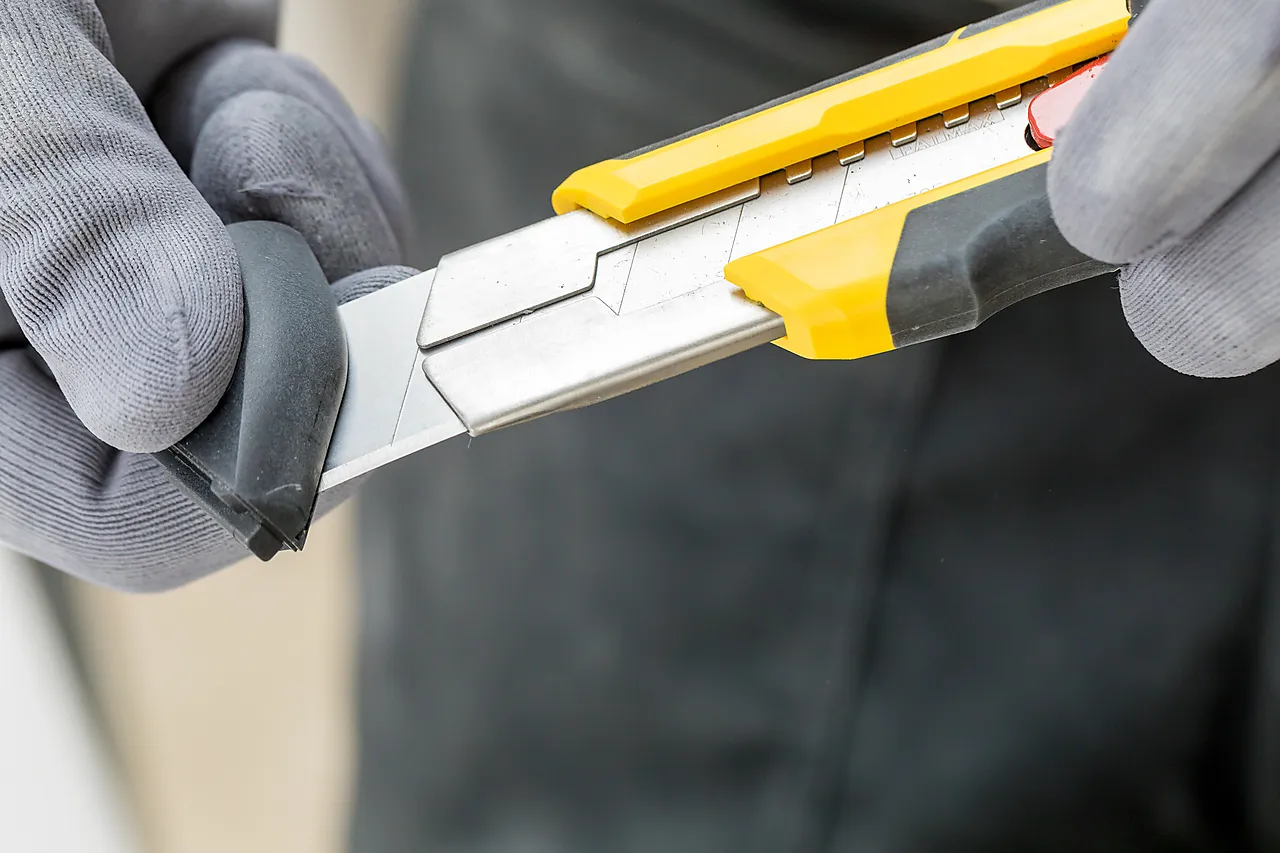 Kniv med hjullås FMHT10330-0 25 mm