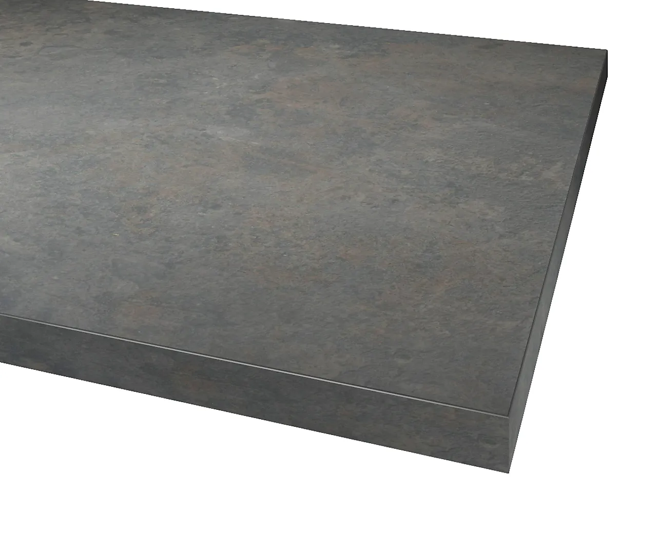Benkeplate ABS 29x3020x610 mm cement rust