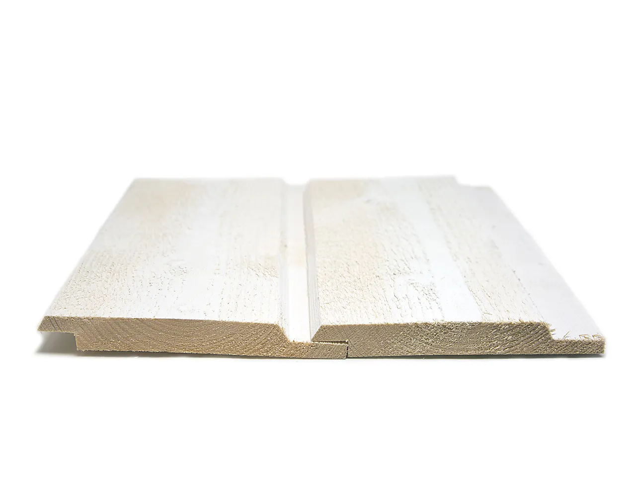 Gran 19x148 buer grunnet hvit Gran 19x148 buer grunnet hvit