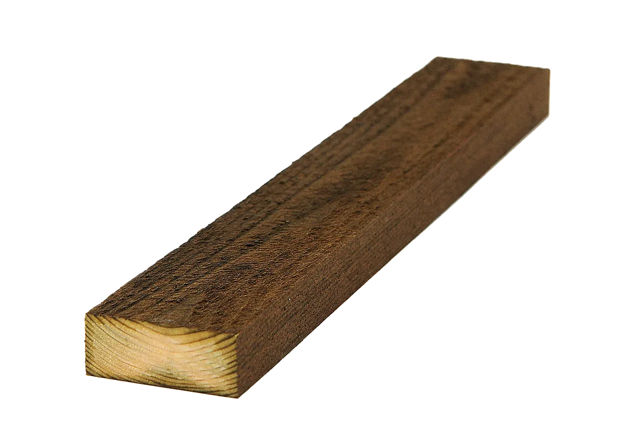 Furu 16x098 rektangulær kledning royal brun arb rek 16x098