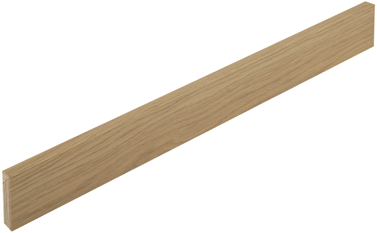 Gulvlist eik børstet purelakk 14x55x2180 null - null - 3 - Miniatyr