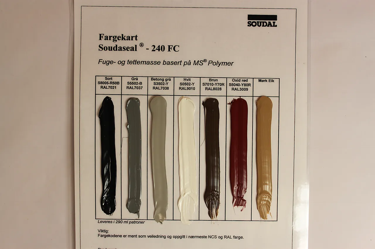 FUGEM 240FC B. GRÅ 290ML SOUDASEAL BETONG GRÅ null - null - 2 - Miniatyr