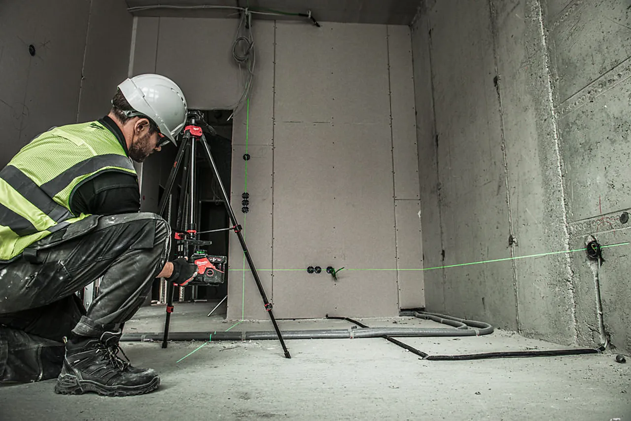 Laserstativ justerbart aluminium 72-180 cm