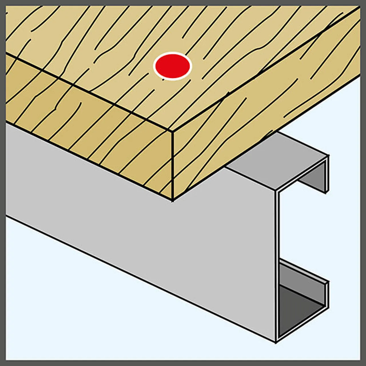Vingeskrue 5,5x110 mm TX25 C4 100 stk null - null - 3 - Miniatyr