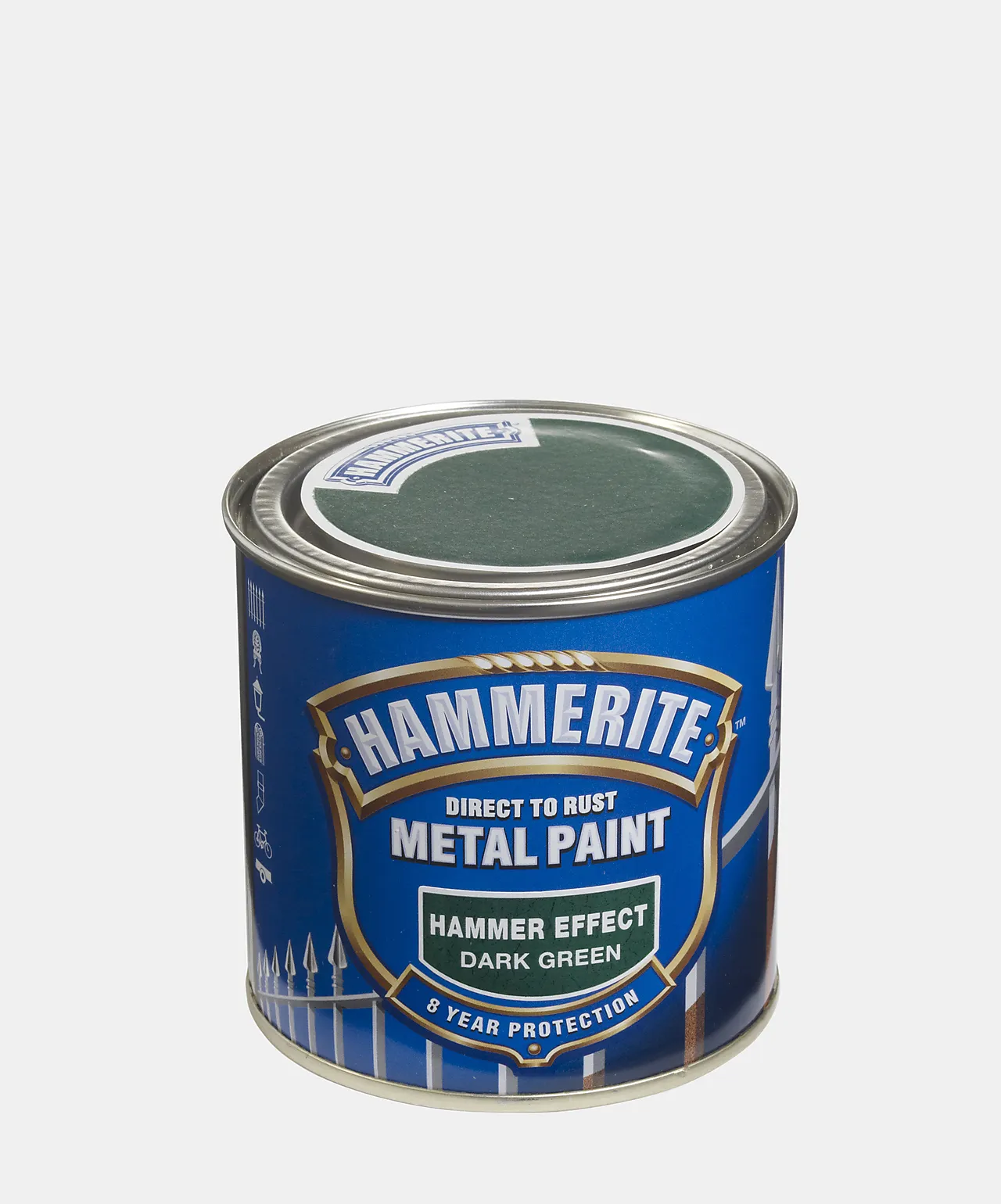 HAMMERITE HAMMER M.GRØNN 0,25L HAMMERITE HAMMER EFFECT MØRK GRØNN