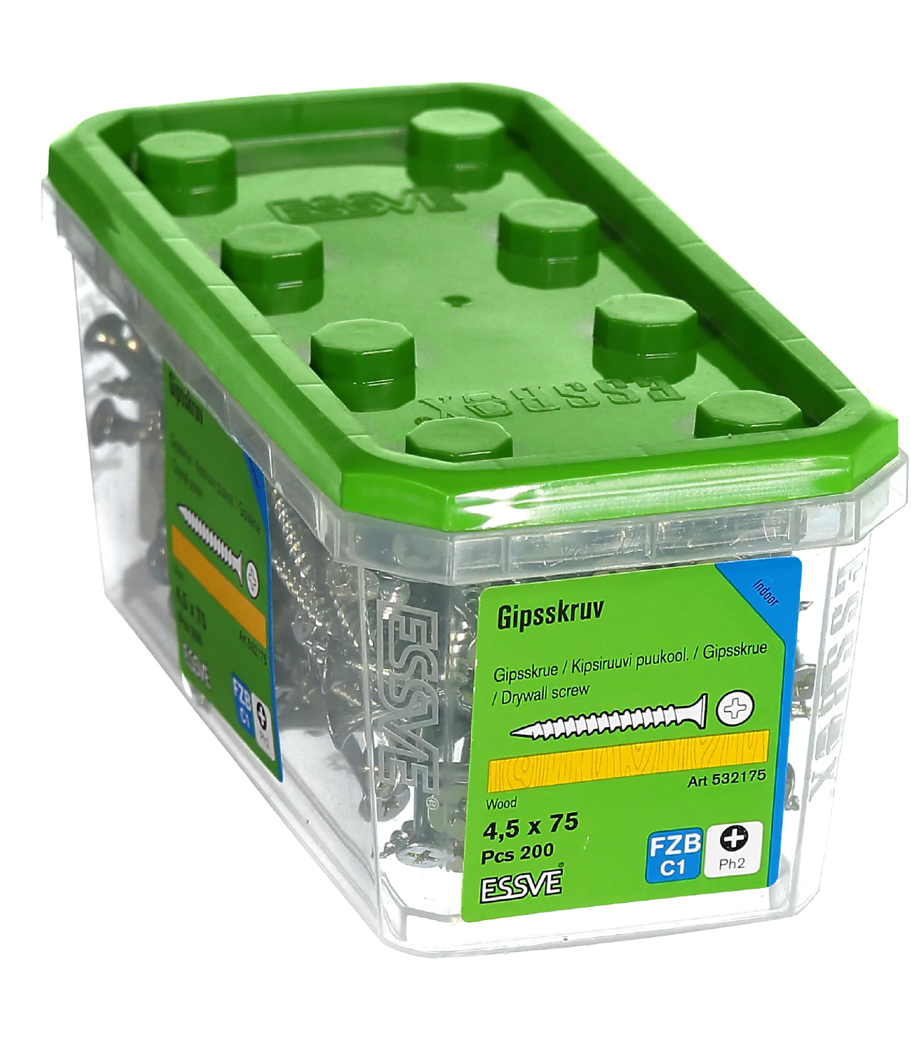 Gipsskruer senkhode 4,5 x 75 mm 200 stk null - null - 2 - Miniatyr