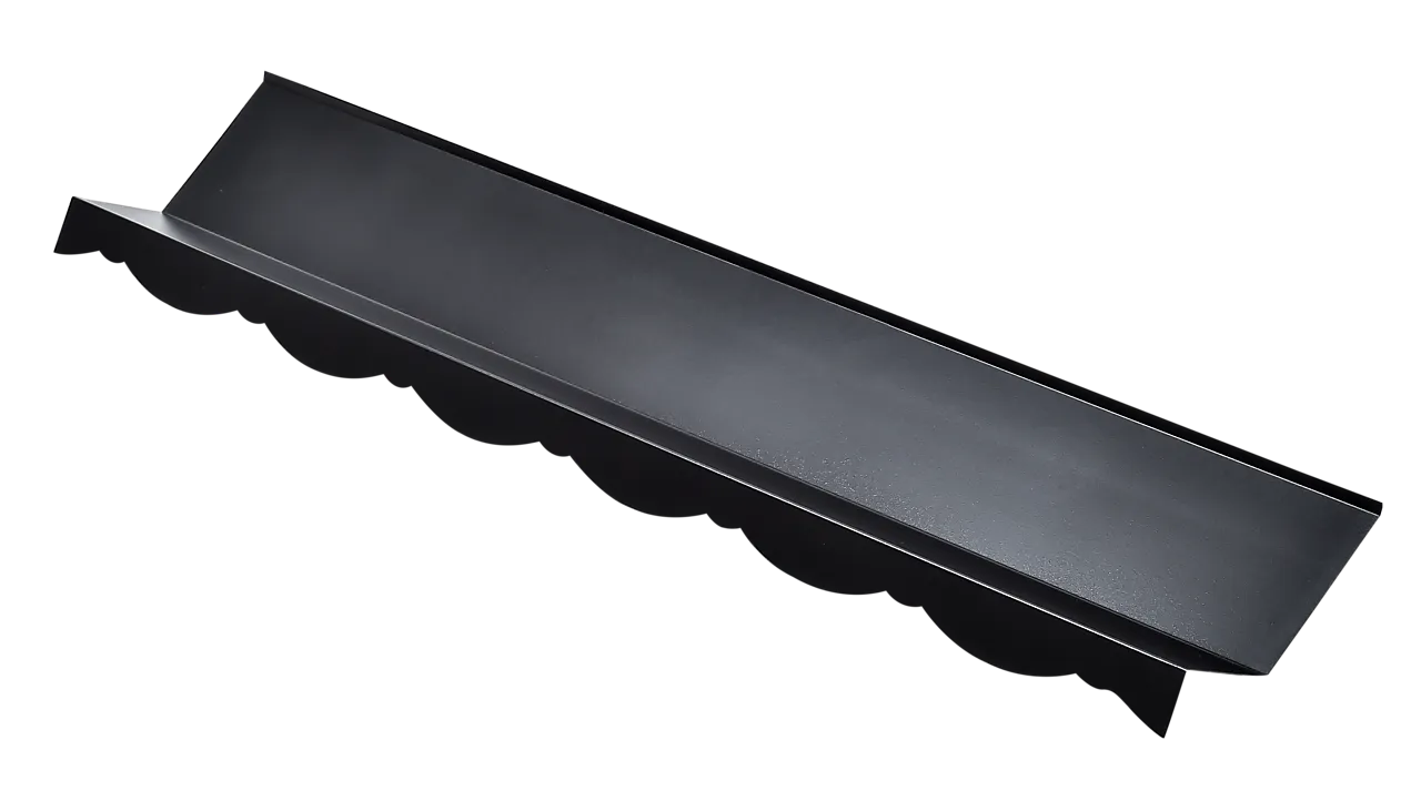 Overgang front exclusive matt sort lengde 1250mm isola Overgang front exclusive matt sort lengde 1250mm isola