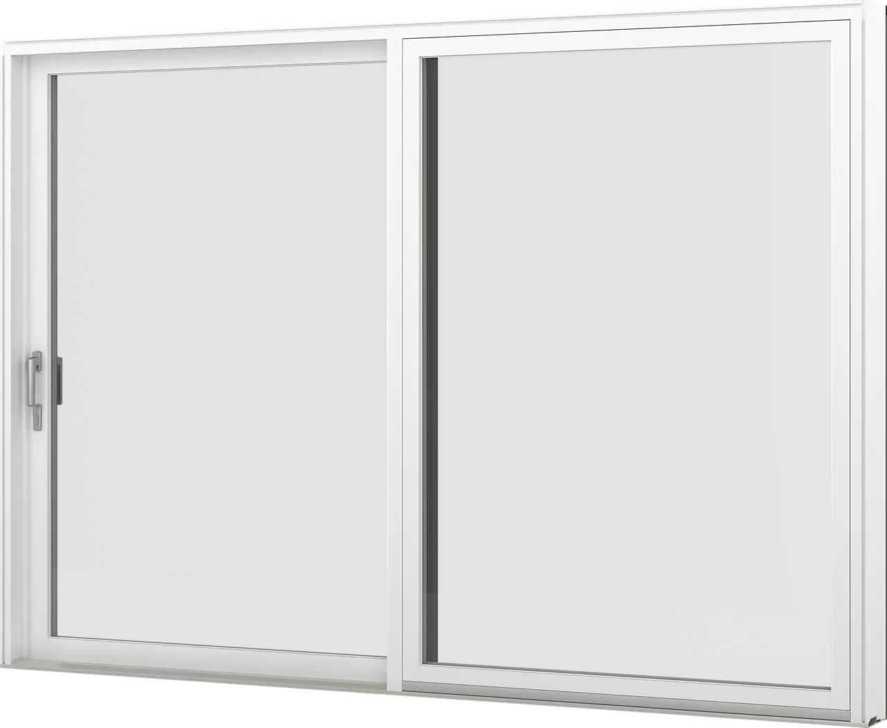 Dør sd 174 alu 1,0 sg h27x20 skyvedør lyssand