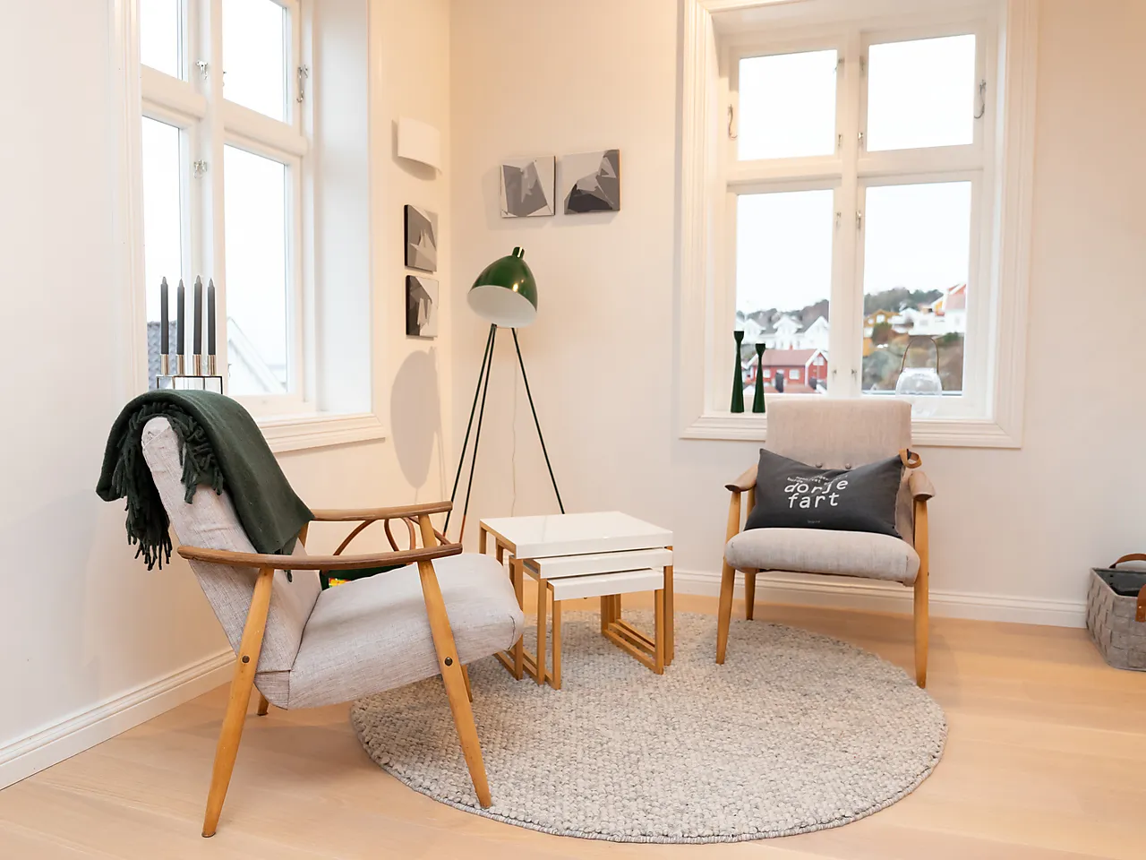 Taklist furu profilert malt hvit bomull S0502-Y 21x95 mm null - null - 2 - Miniatyr