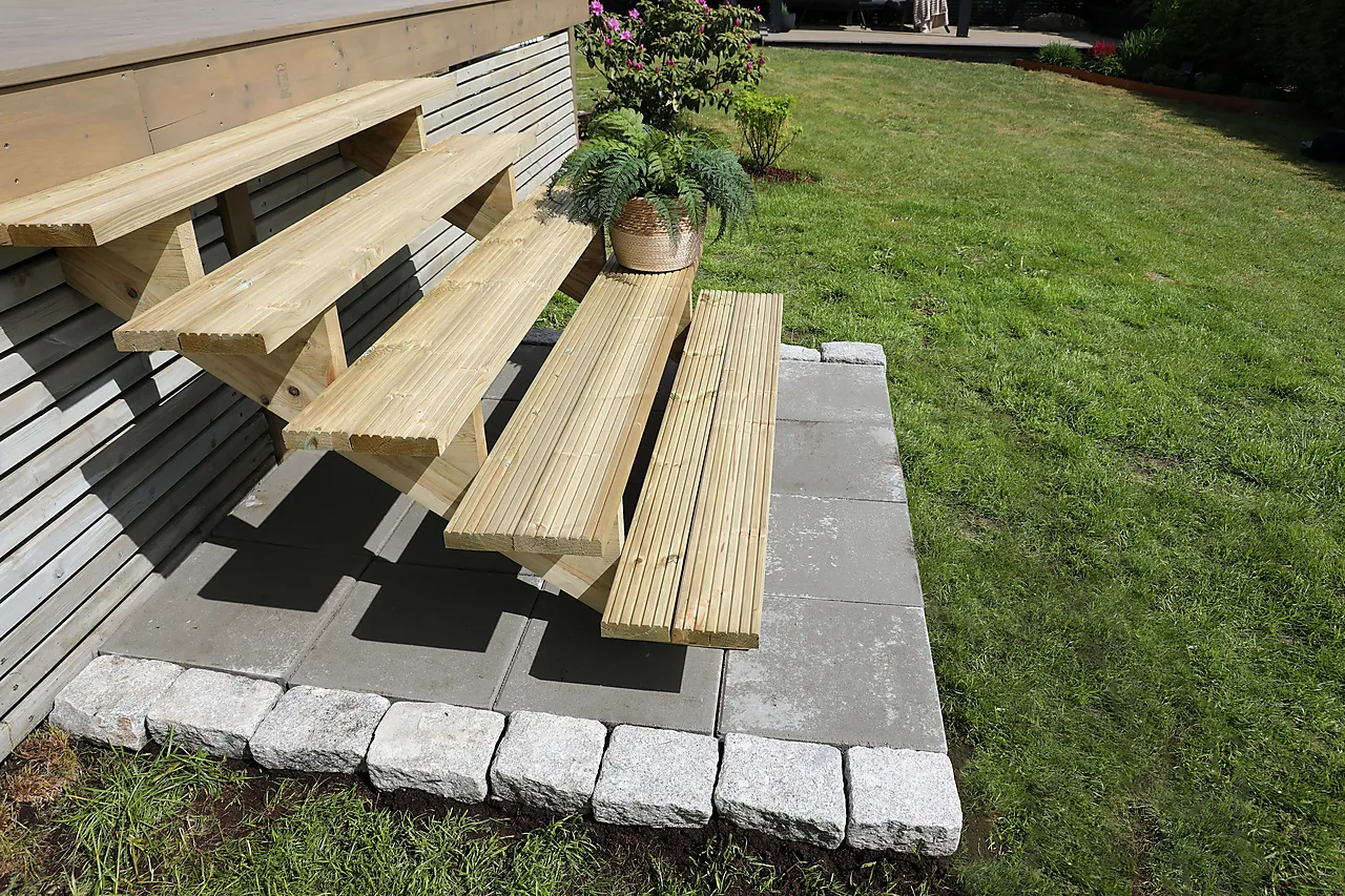 Trappevange 5-trinn cu-impregnert null - null - 3 - Miniatyr