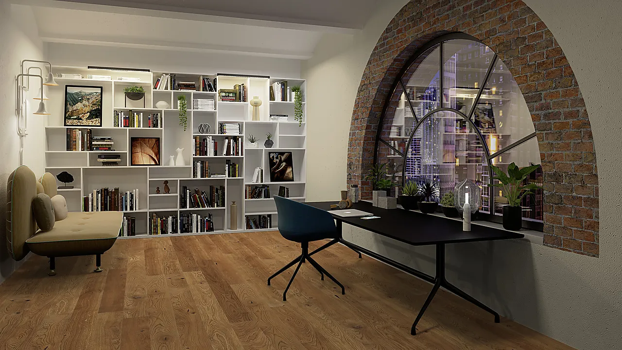 Parkett Eik Alamo Plank 181 Live Natural olje null - null - 3 - Miniatyr