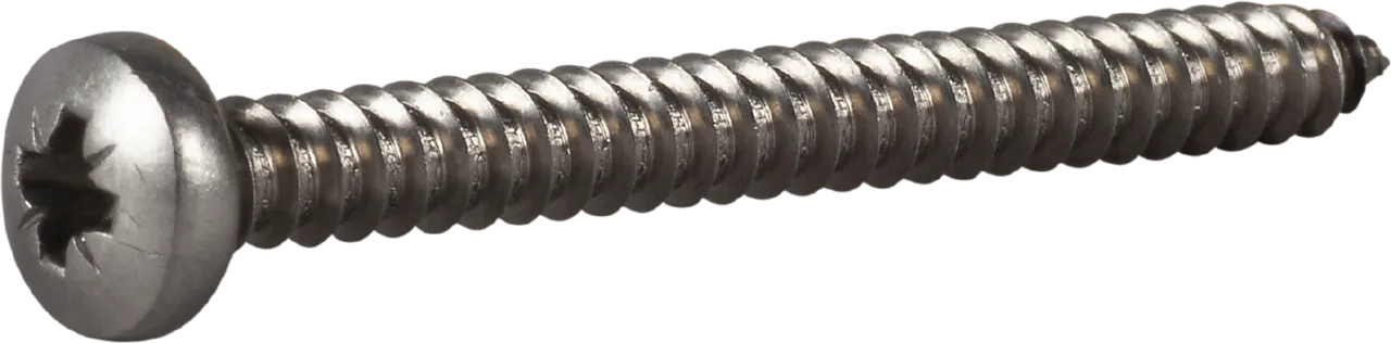 Plateskrue ph 4,8x50 a4 a-8syrefast panhode pz2 tre/stål null - null - 2 - Miniatyr