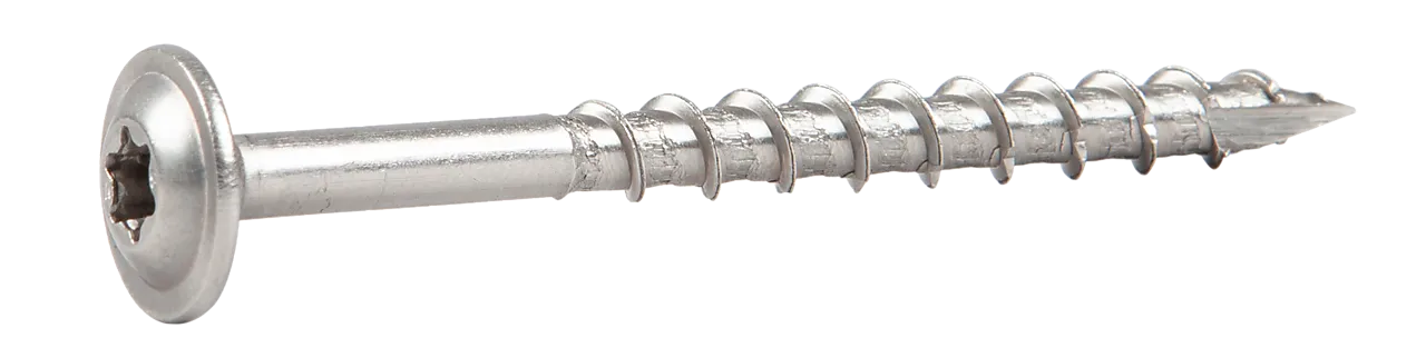 Konstruksjonskrue waf 8x150 a4 -25 a4 syrefast stål