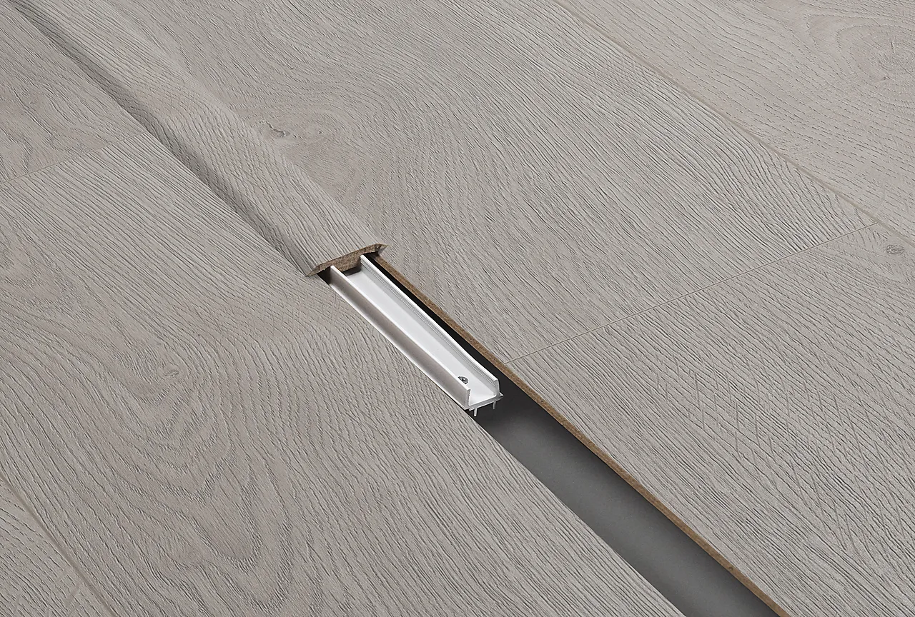 T-list Jazz Light Grey 2400x11,1x44 mm MDF