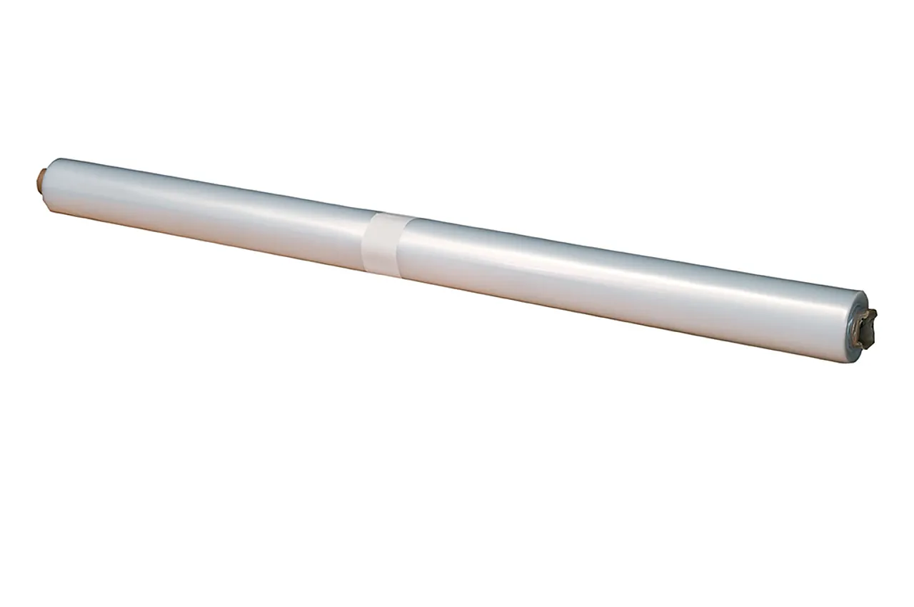 Folie b/l100my 1,25x40m klar fp 50m2 plan forenede plast Folie b/l100my 1,25x40m klar fp 50m2 plan forenede plast