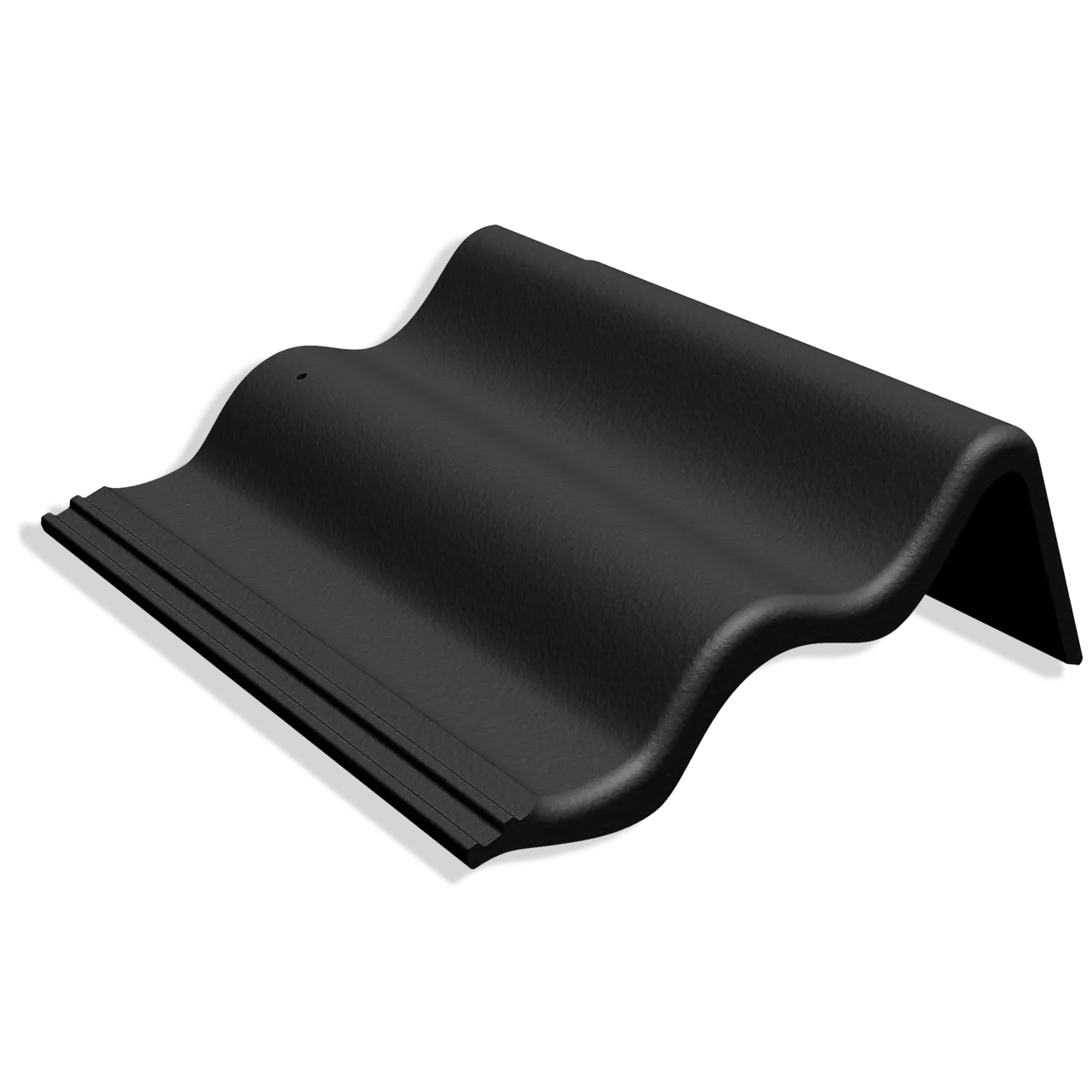 Gavlstein Høyre 110 mm i betong til Palema Benderit svart