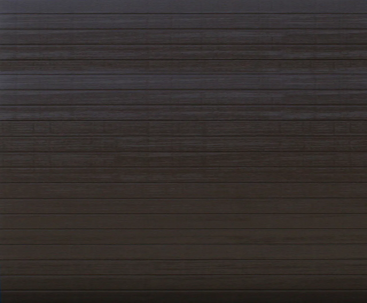 Garasjeport ribbeprofil brun 250x210 cm