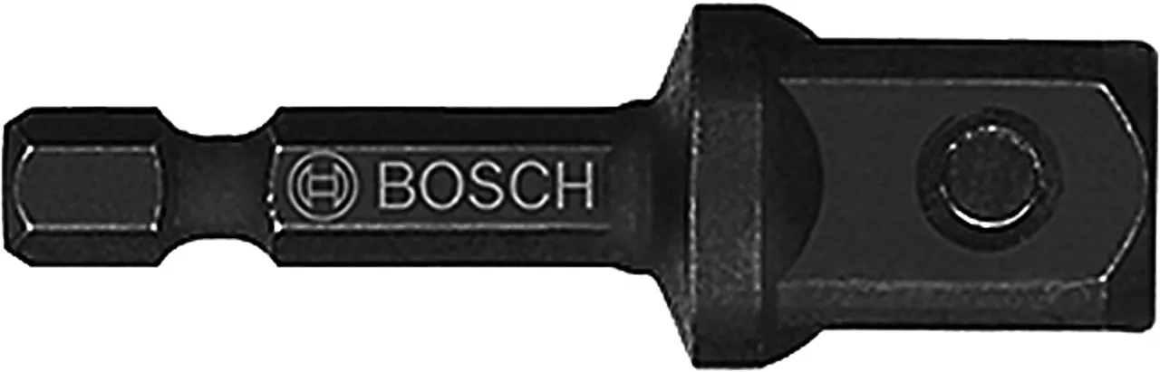 Pipenøkkel adapter 1/4hex 1/4t 1/4t