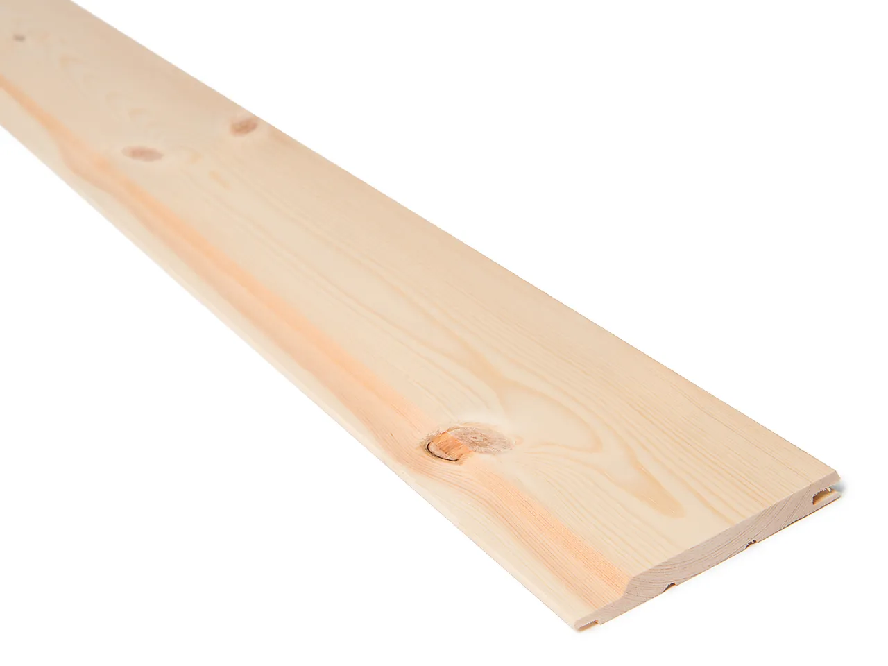 Glattpanel skyggeskrå furu ubehandlet 14x120 mm Glattpanel skyggeskrå furu ubehandlet 14x120 mm