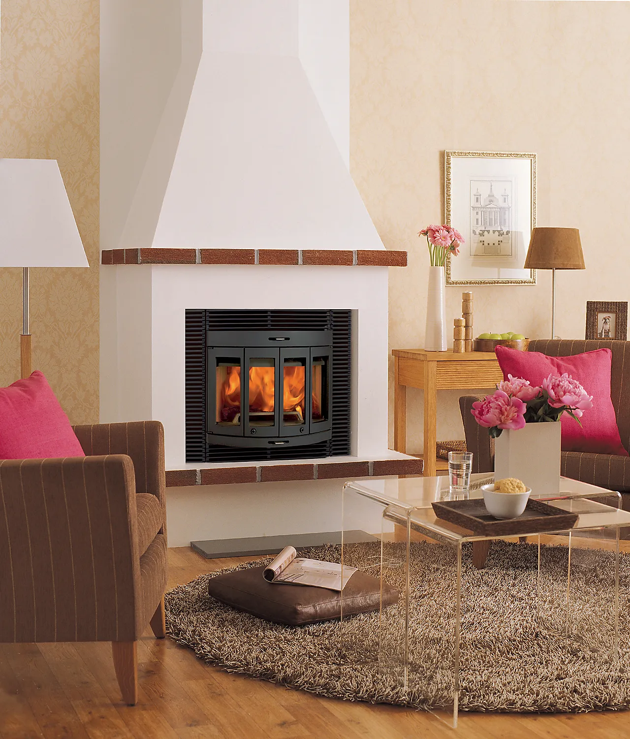 Peisinnsats Jøtul C 400 Harmony svart lakk null - null - 2 - Miniatyr