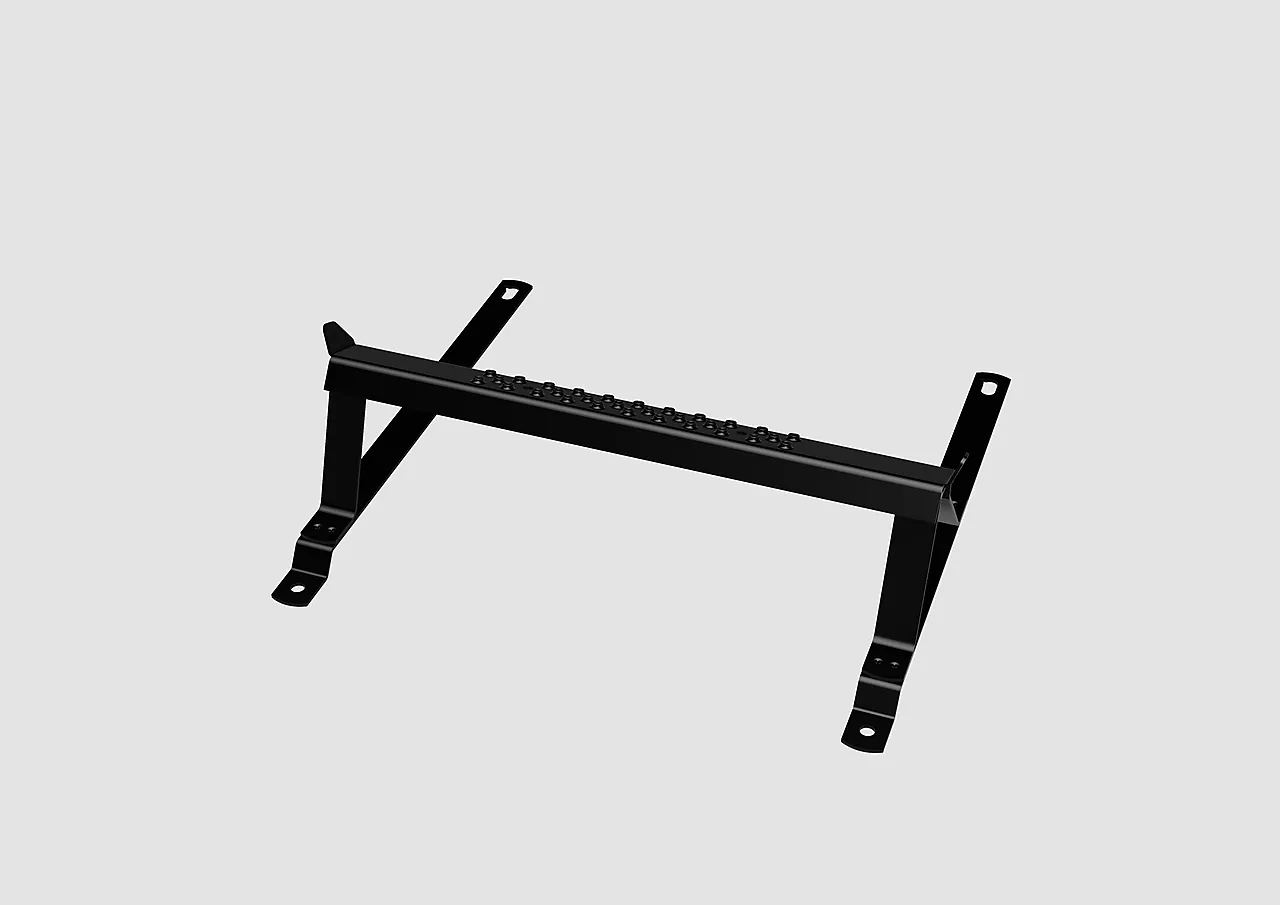 Stigetrinn plate tr r-40 sortral 9005 Stigetrinn plate tr r-40 sortral 9005