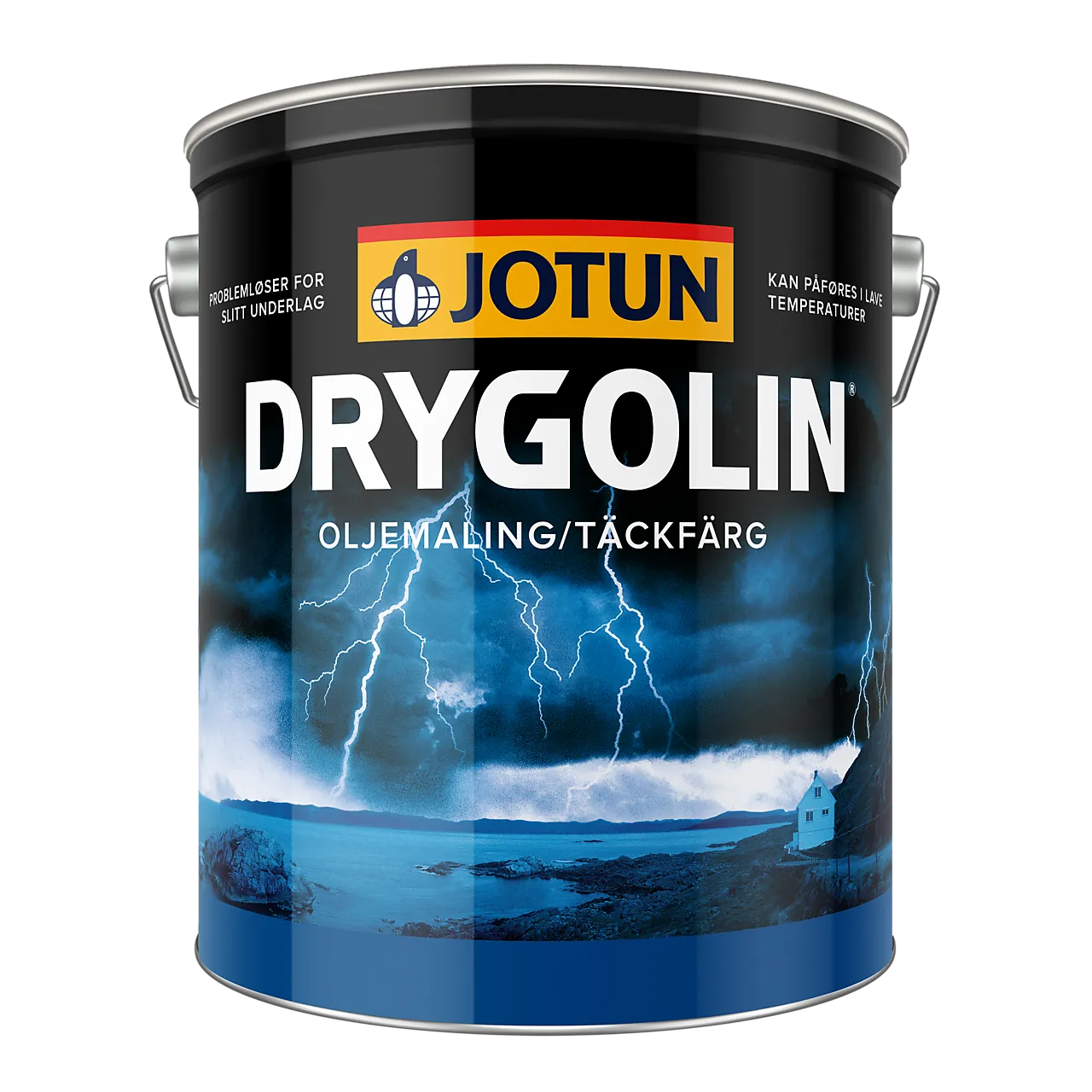 Drygolin Oljemaling 001 hvit 4,5 liter Drygolin Oljemaling 001 hvit 4,5 liter