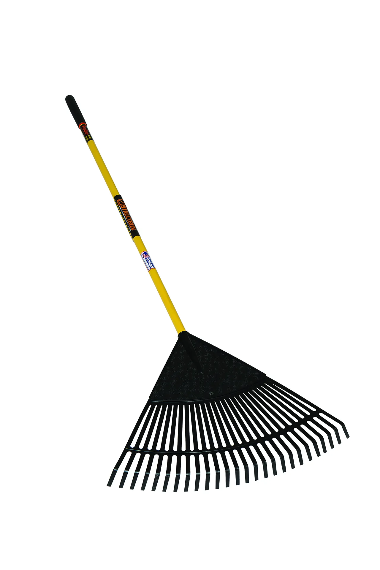 Rake til løv med 26 tenner plast