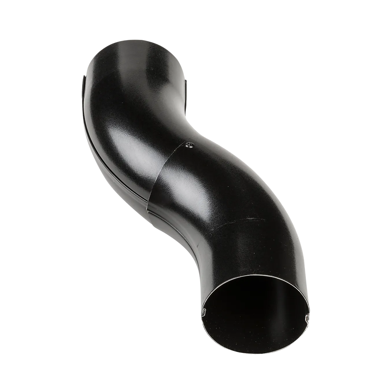 Sokkelbend sort 75 mm ST