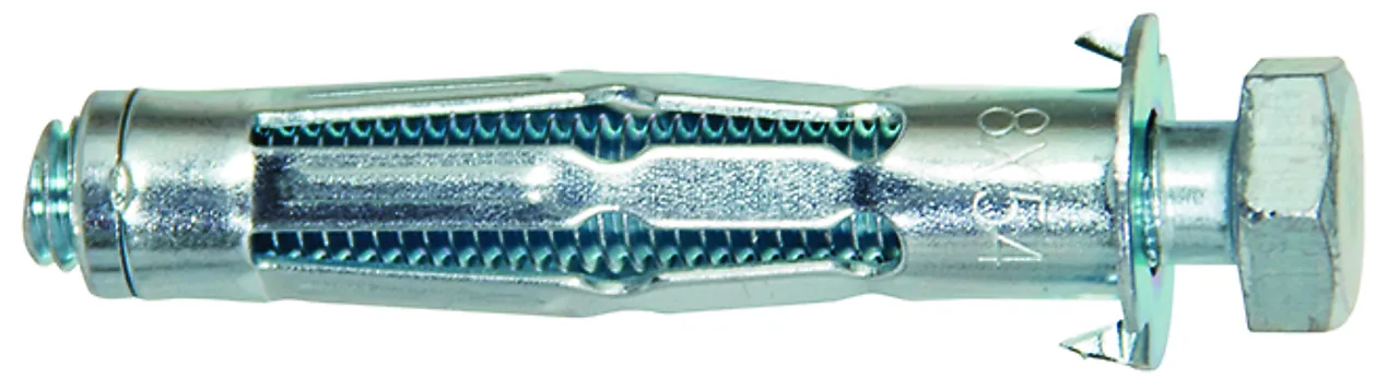 GIPSPLATEANKER HM 8X54 SS A50 SS M/SEKSKANTSKRUE null - null - 3 - Miniatyr