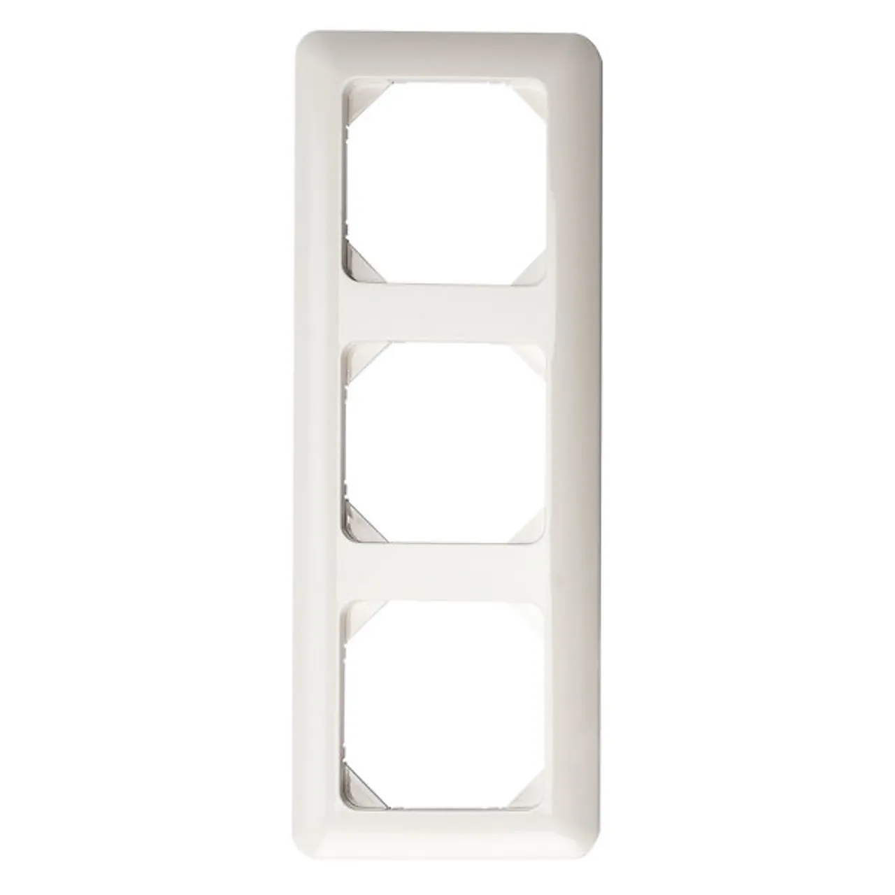 Kombiramme 3-hull hvit