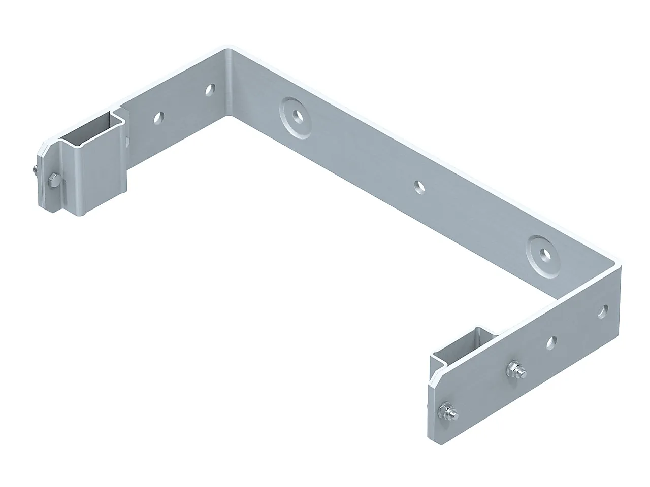 Veggfeste U-Form 20 Cm Galvanisert Stål