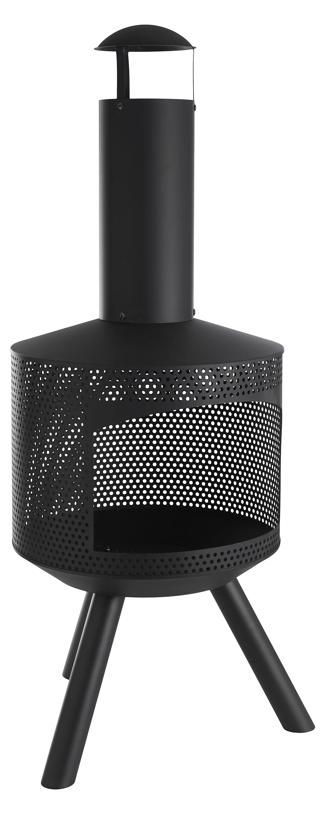 Utepeis m/skorstein dan grill null - null - 2 - Miniatyr