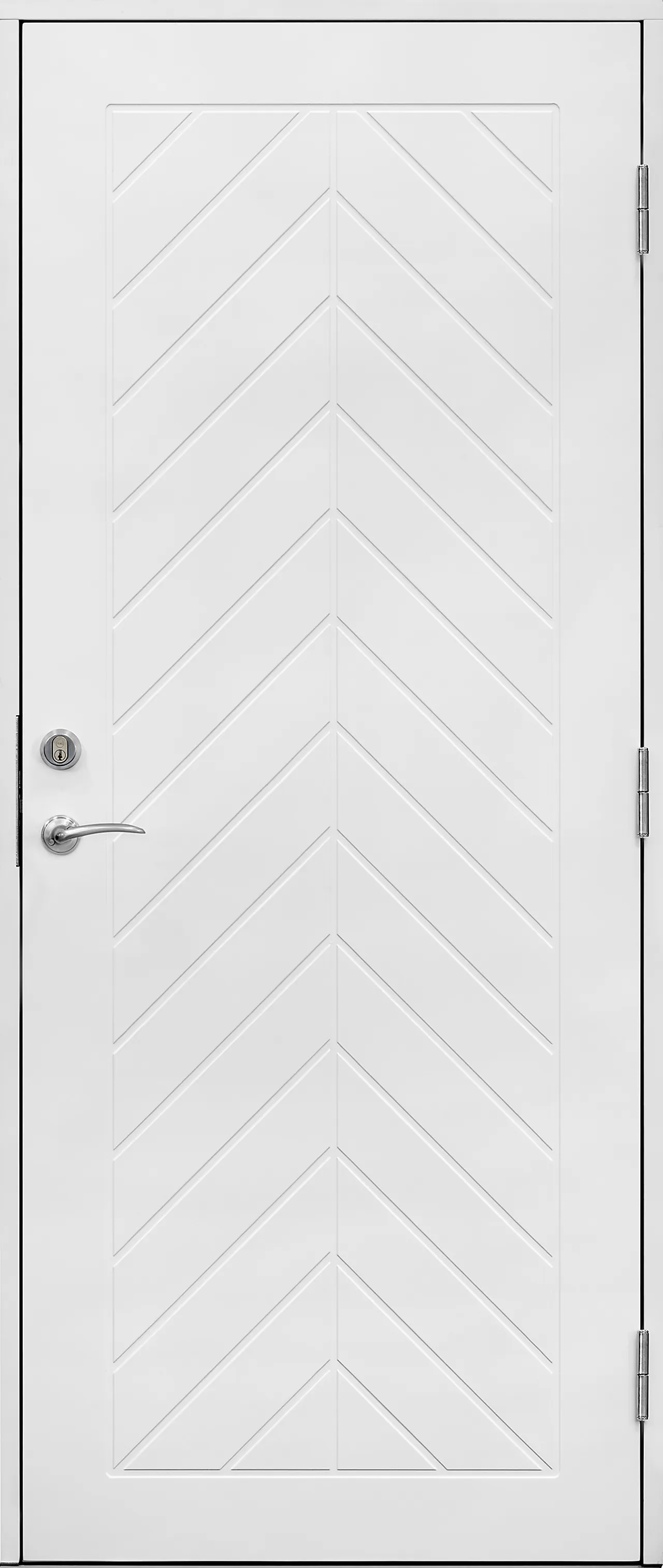 Ytterdør Fjell 90x190 cm hvit venstre