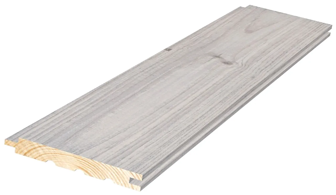 Furu 13x120x4500 sjøbod natur sten børstet effektpanel sprekk null - null - 3 - Miniatyr