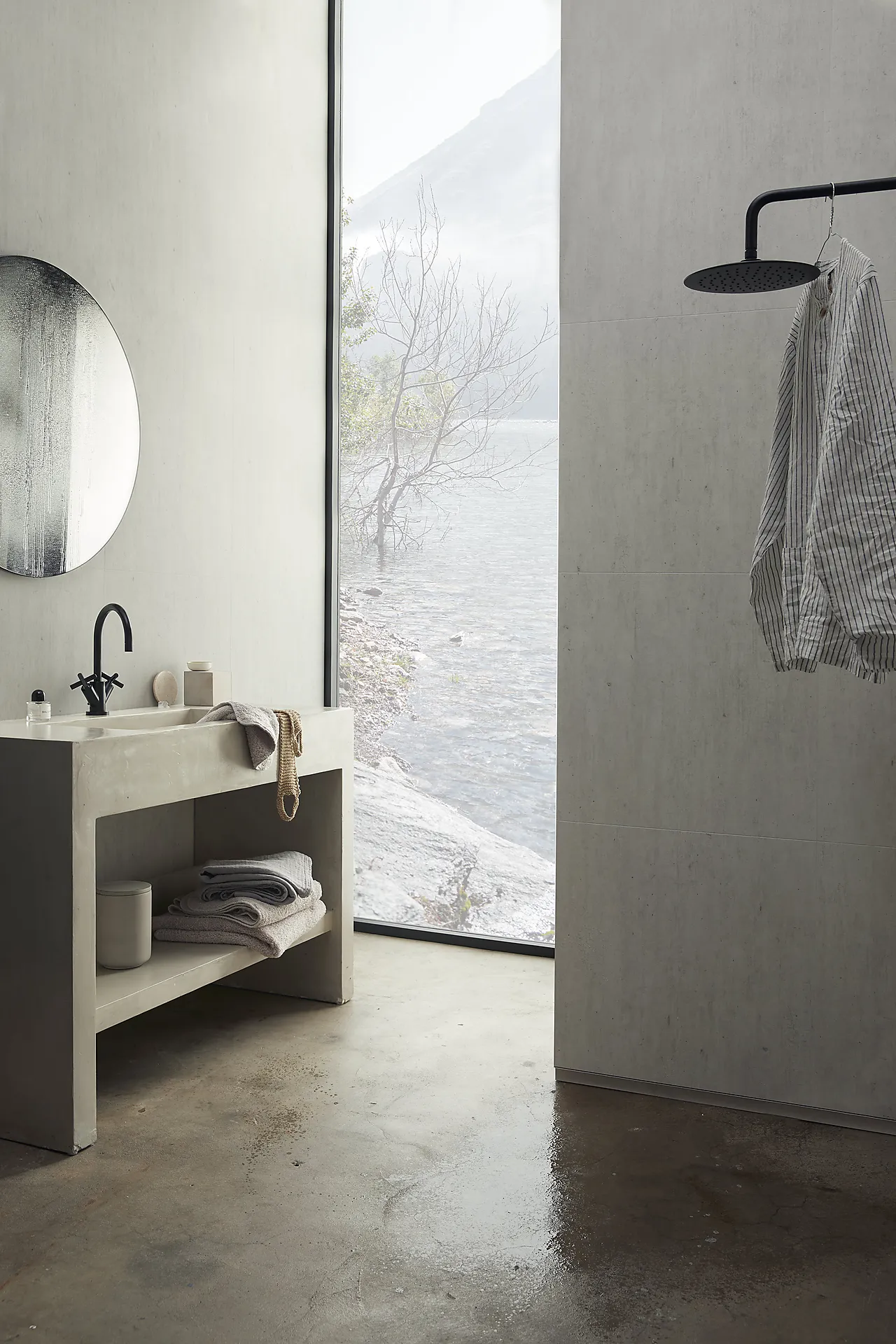 Badpanel brooklyn betong 60x60 br  60x60 10,2mm pla1,488m2 null - null - 2 - Miniatyr