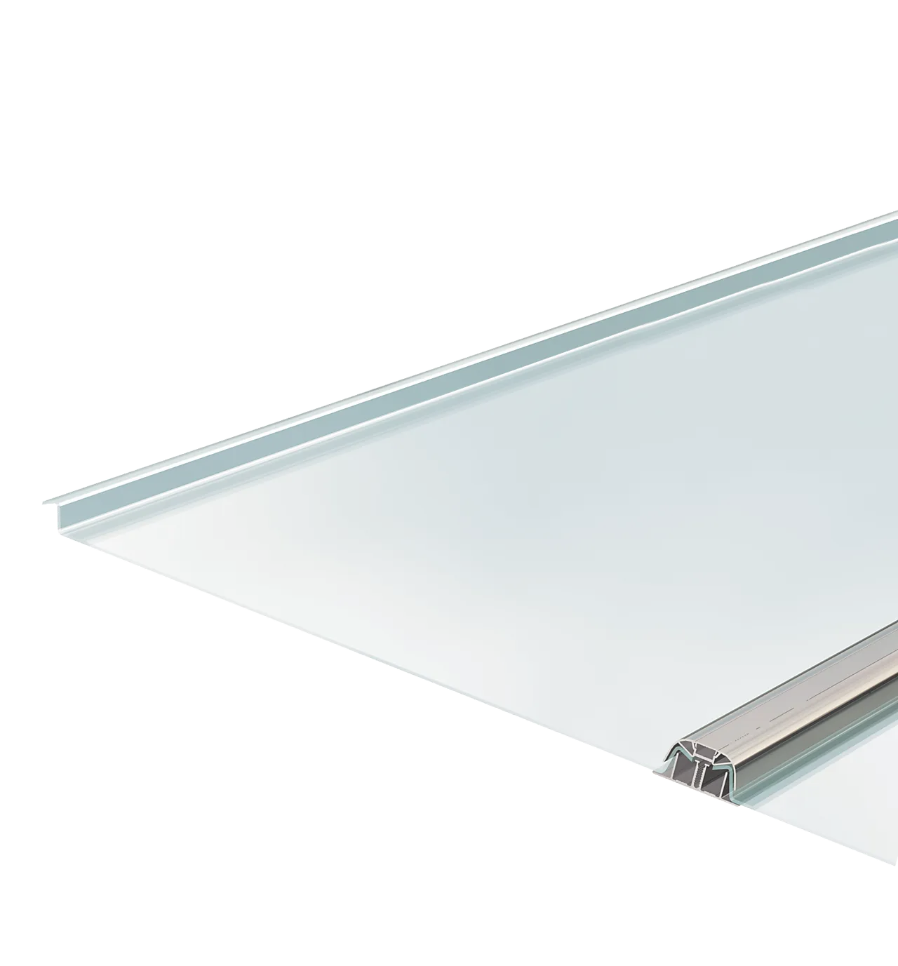 Takplate 4 mm polykarbonat 3000 x 585 mm klar