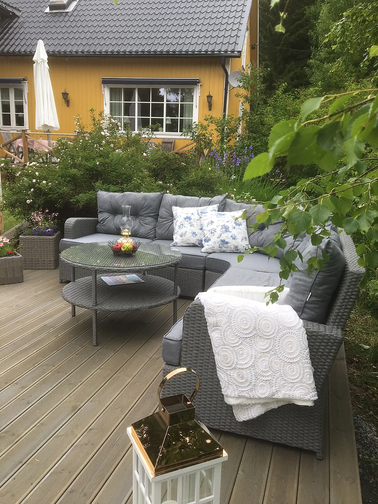 Terrassebord royalimpregnert grå furu 28x120 mm null - 28x120 - 3 - Miniatyr