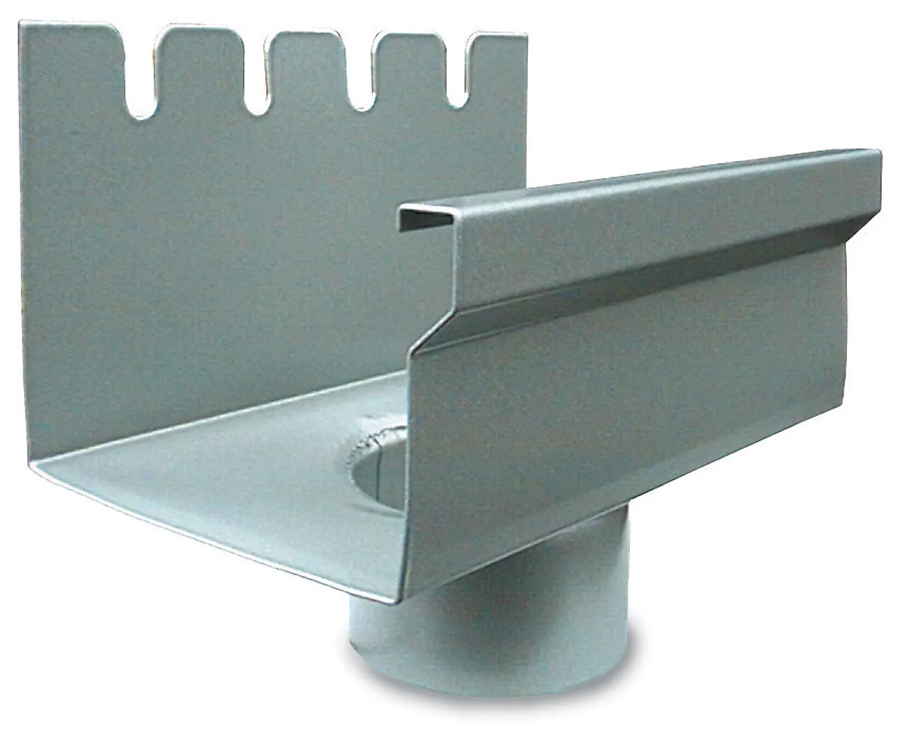 Nedløpskum rekt 125/90mm brunrød pl42 brunrød