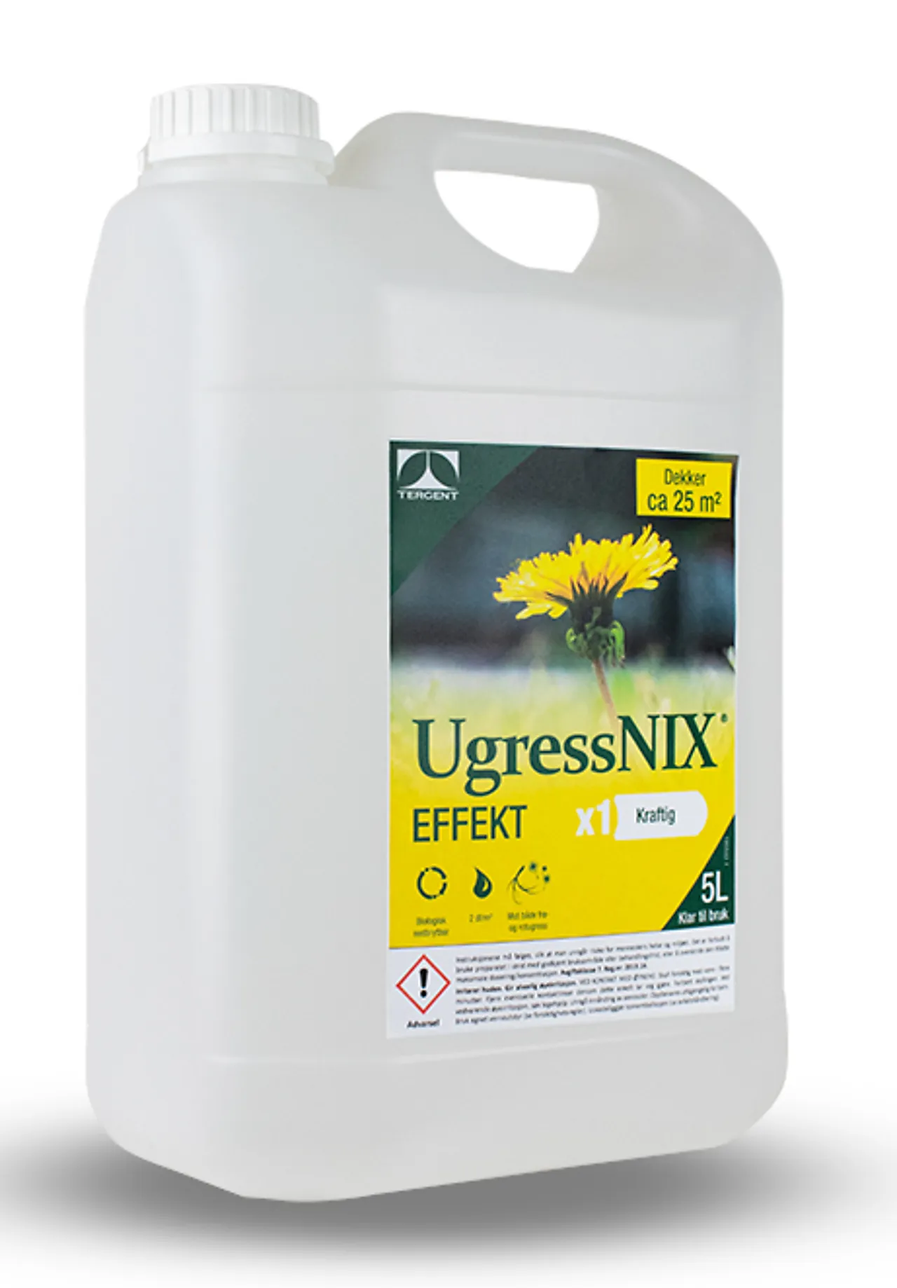 Ugressmiddel basert på eddik 12% 5 liter løst Ugressmiddel basert på eddik 12% 5 liter løst